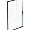 Ideal Standard Connect 2 - Schuif Douchedeur, 2-delig, 1200 Mm, Zwart/helder Glas K9264V3