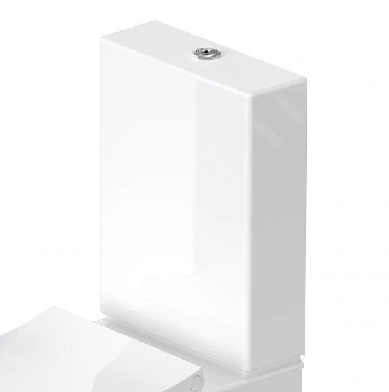 Duravit Viu - Reservoir, Aansluiting Links Onderaan, DualFlush, Wit 0942000005 - Afbeelding 3