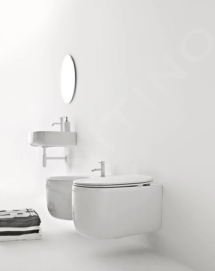 Sapho Kerasan Nolita - Wandcloset, Rimless, Wit 531401 - Afbeelding 4