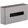 Hansgrohe AddStoris - Zakdoekdoos, Geborsteld Zwart Chroom 41774340