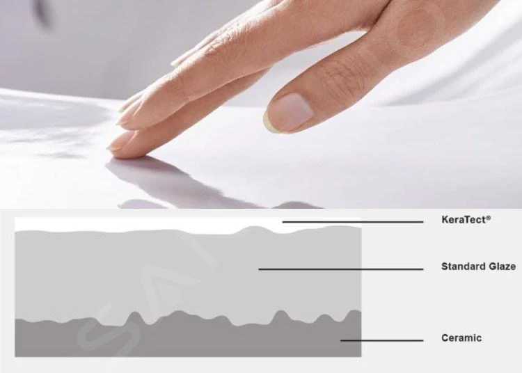 Geberit ICon - Hangend Toilet, 355x530 Mm, Met KeraTect, Wit 204000600 - Afbeelding 4