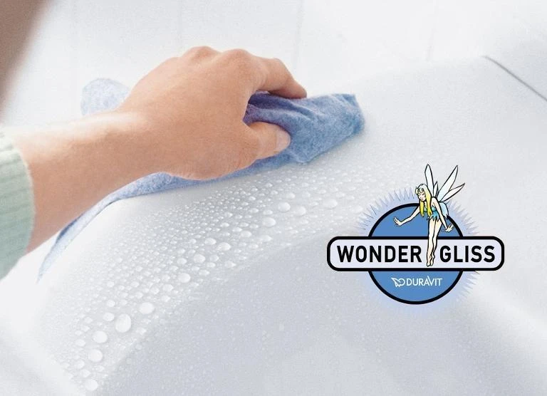 Duravit Darling New - Stortbak 405x160 Mm, Aansluiting Rechts/links, Met Wonder Gliss, Wit 09310000851 - Afbeelding 3