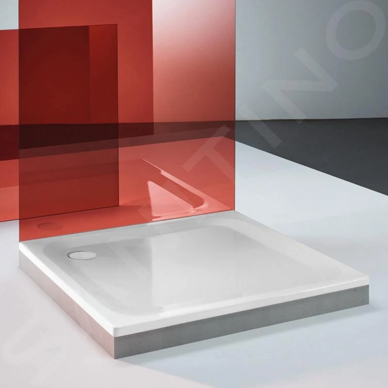 Bette Ultra - Douchebak 1000x1000 Mm, Met Ondersteuning, BetteGlaze Plus, Wit 5940-000PLUS,T1 - Afbeelding 4