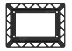 Tece TECEnow - Montageframe Voor Vlakke Inbouw Van Bedieningsplaten, Zwart 9240647