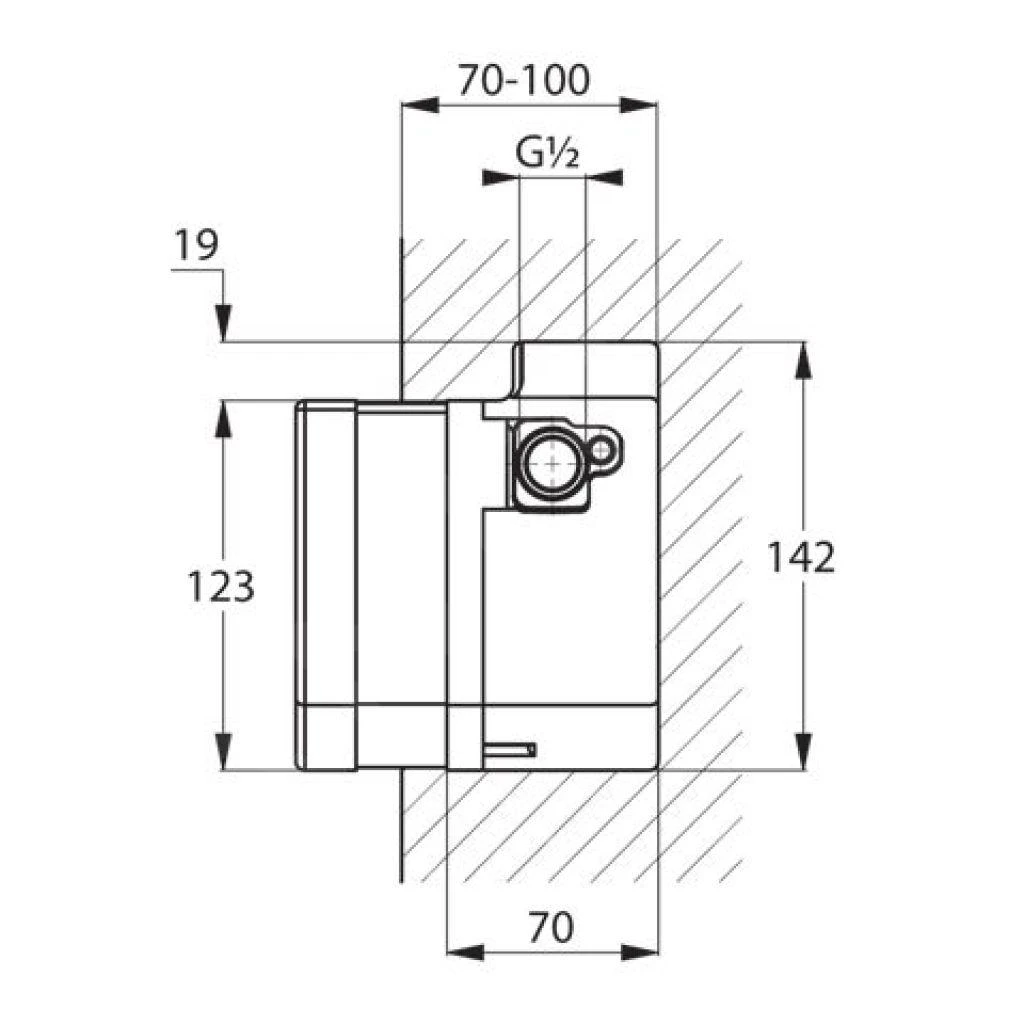Kludi Inbouwdelen - Elektronisch Inbouwdeel 38004 - Afbeelding 2