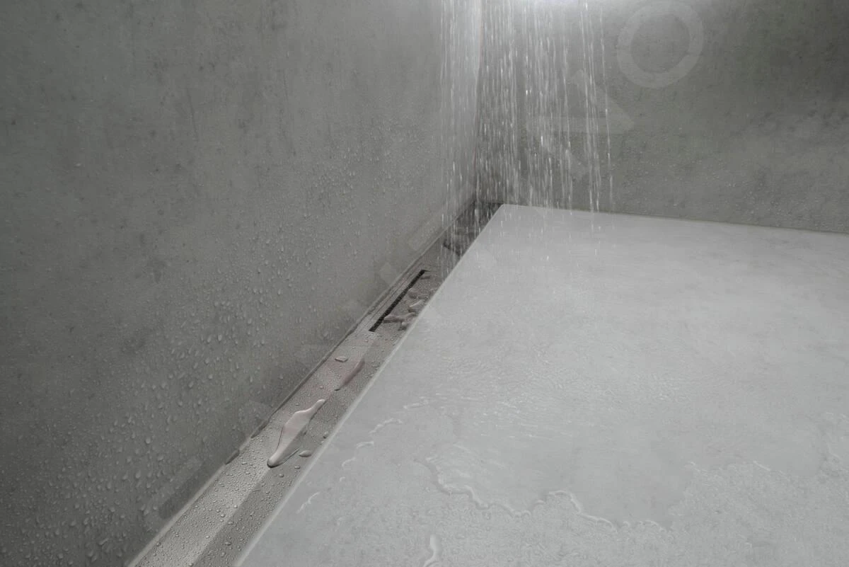 Hansgrohe RainDrain Flex - Douchegoot Met Rvs Rooster 1200, Wandmodel, Inkortbaar, Geborsteld Rvs 56054800 - Afbeelding 5