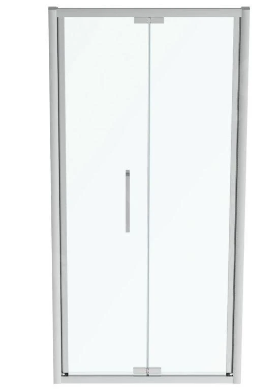 Ideal Standard I.Life - Vouwbare Douchedeur 900 Mm, Silver Bright/helder Glas T4851EO