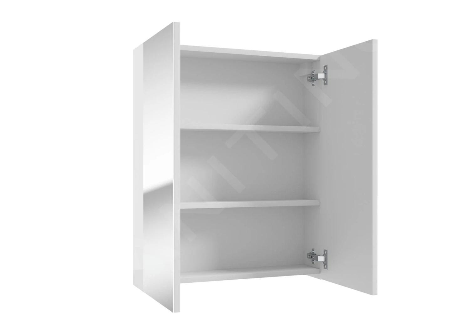 Kielle Vega - Spiegelkast, 60x73x15 Cm, Glanzend Wit 50118600 - Afbeelding 3