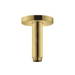Hansgrohe Toebehoren - Plafondbevestiging S 100 Mm, Gepolijst Goud 27393990