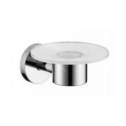 Hansgrohe Logis - Zeepschaal Met Houder, Glas/chroom 40515000