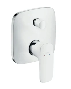 Hansgrohe PuraVida - Afdekset Badkraan, Wit/chroom 15445400