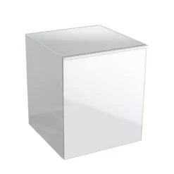 Geberit Acanto - Onderbouw Zijkast Met Interne Lade 450x520 Mm, Glanzend Wit 500.618.01.2