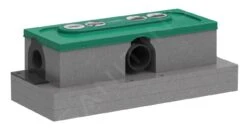 Hansgrohe UBox Universal - Inbouwlichaam Voor Rechte Afvoeren Voor Standaard Installatie 01001180