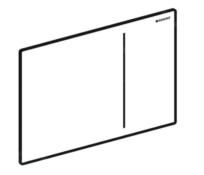 Geberit Sigma70 - Bedieningsplaat, Glas/lava 115.620.JK.1 - Afbeelding 3