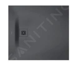 Duravit Sustano - Douchebak, 1000x900 Mm, DuraSolid, Mat Donkergrijs 720274650000000