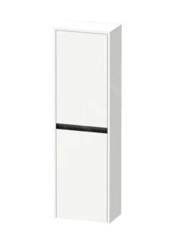 Duravit Ketho.2 - Kast 1320x400x240 Mm, 2 Deuren, Scharnieren Rechts, Mat Wit K21319R18180000