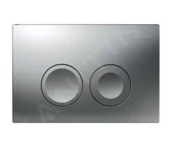 Geberit Delta25 - Bedieningsplaat, Mat Chroom 115.125.46.5