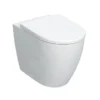 Geberit ICon - Staand Toilet Met SoftClose Wc-zitting, Horizontale Afvoer, Rimfree, Wit 502.383.JT.1
