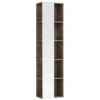 Geberit Citterio - Hoge Open Kast Met Spiegel 1600x400 Mm, Eik Grijsbruin 500.569.JJ.1