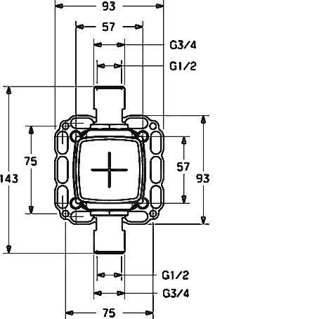 Hansa Inbouwdelen - Inbouwdeel 44800000 - Afbeelding 3
