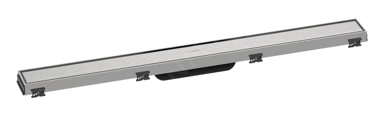 Hansgrohe RainDrain Match - Douchegoot Met Rvs Rooster 800, In Hoogte Verstelbaar Frame, Geborsteld Rvs 56038800