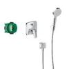Hansgrohe Crometta - Doucheset E 240, Met Logis Inbouwkraan, Chroom 27957000