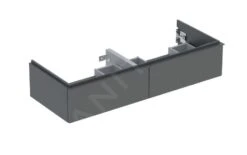 Geberit ICon - Wastafelonderkast, 118x25x48 Cm, 2 Laden, Lava 502.314.JK.1