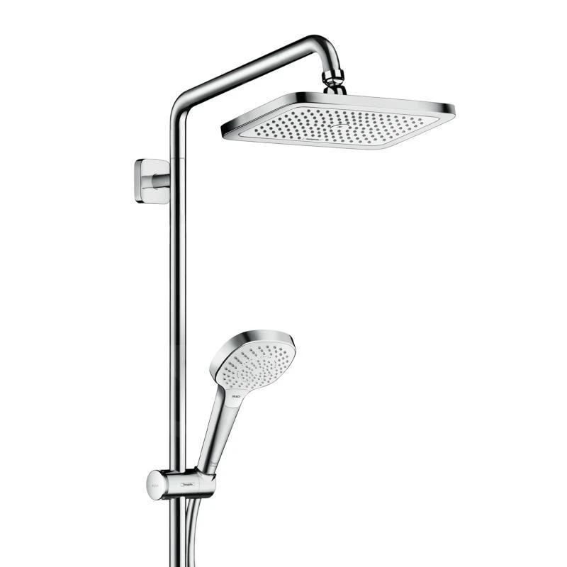 Hansgrohe Croma - Showerpipe Douchset Met Thermostaat, 1jet, Chroom 27630000 - Afbeelding 3