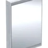 Geberit ONE - Spiegelkast Met LED-verlichting, 600x900x150 Mm, Scharnieren Rechts, Inbouw, Wit 505.801.00.2