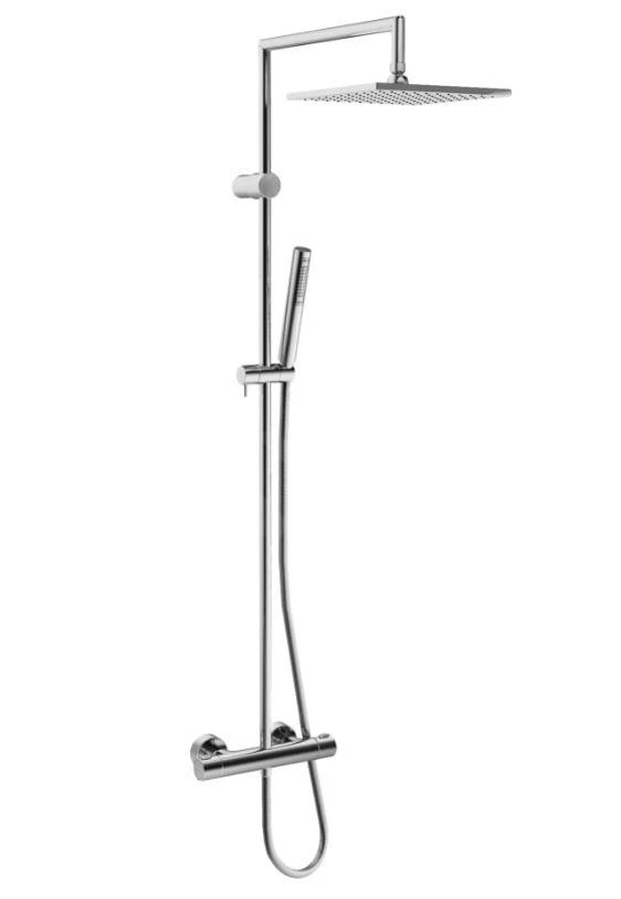 Hansa Prisma - Doucheset Met Thermostaatkraan, Chroom 58099113