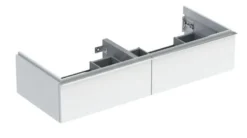 Geberit ICon - Wastafelonderkast 1184x247x476 Mm, 2 Laden, Glanzend Wit 502.314.01.2