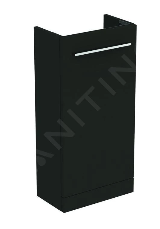 Ideal Standard I.Life S - Wastafelonderkast, 354x202x730 Mm, 1 Deur, Mat Carbon Grijs T5303NV