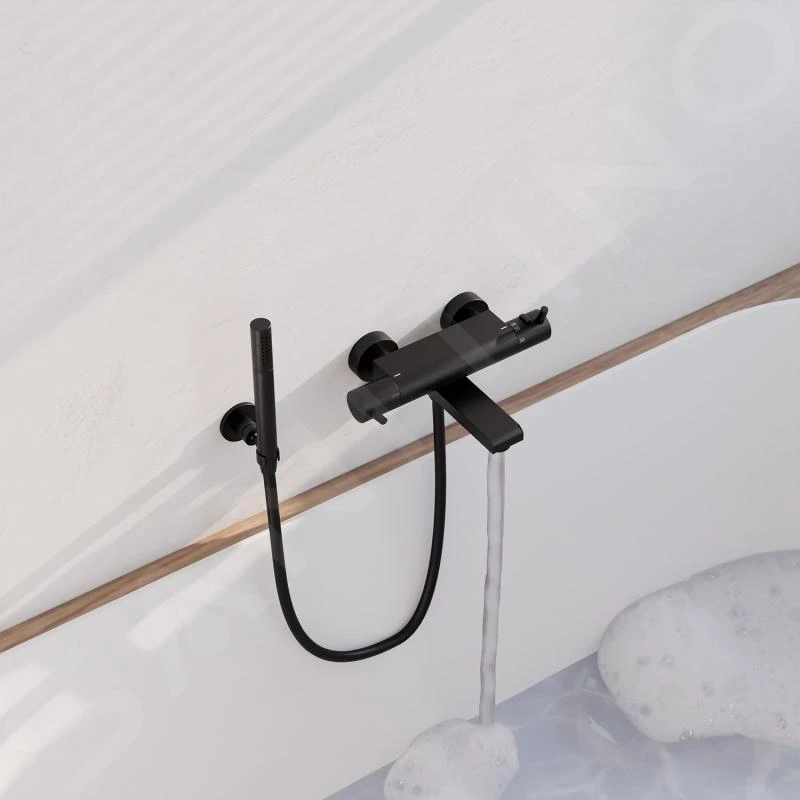 Steinberg 100 - Thermostatische Badmengkraan, Mat Zwart 100 3170 S - Afbeelding 4