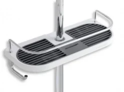 Novaservis Titania Yacore - Universele Badkamer Planchet Voor Douchestang, Kunststof 65580,1