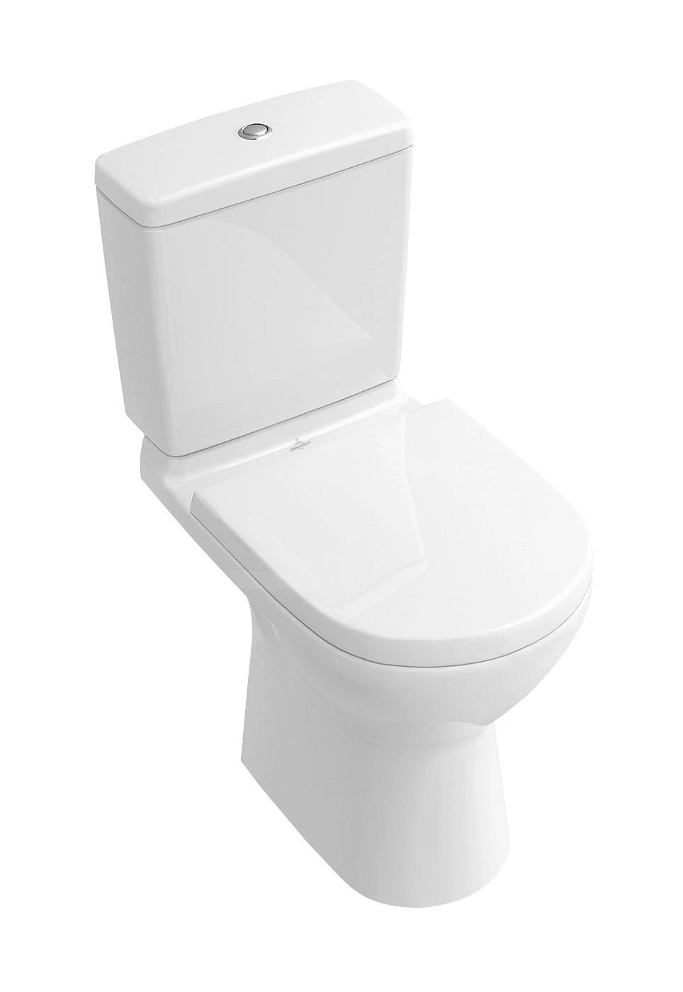 Villeroy & Boch O.novo - Staande Toiletpot, Afvoer Achteraan, CeramicPlus, Alpine Wit 566110R1