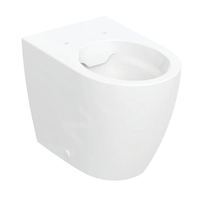 Geberit ICon - Staand Toilet Met SoftClose Wc-zitting, Horizontale Afvoer, Rimfree, Wit 502.383.JT.1 - Afbeelding 3
