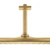 Grohe Rainshower - Hoofddouche 310 Mono Cube 9,5 L/min, Met Plafondarm, Geborsteld Cool Sunrise 26566GN0