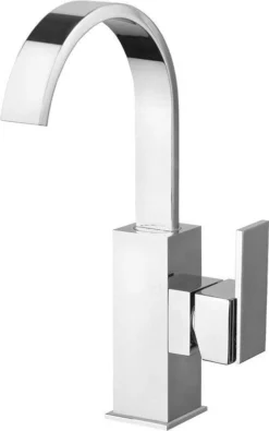 Sapho Reitano Rubinetteria Triumph - Wastafelkraan Zonder Waste, Chroom 3902/S