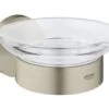 Grohe Essentials - Zeepschaal Met Houder, Geborsteld Nikkel 40444EN1