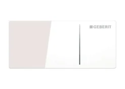 Geberit Sigma70 - Bedieningsplaat, Glas/wit 115.635.SI.1