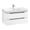 Villeroy & Boch Subway 2.0 - Wastafelkast, 787x420x449 Mm, 2 Laden, Mat Wit A68900MS