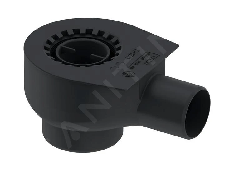 Tece Toebehoren - Sifon Voor Douchegoot Normaal, Zijaansluiting Aan Een Afvoer DN50 650001