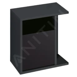 Geberit ICon - Fontein Onderbouw Zijkast 370x400x245 Mm, Lava Look 841138000