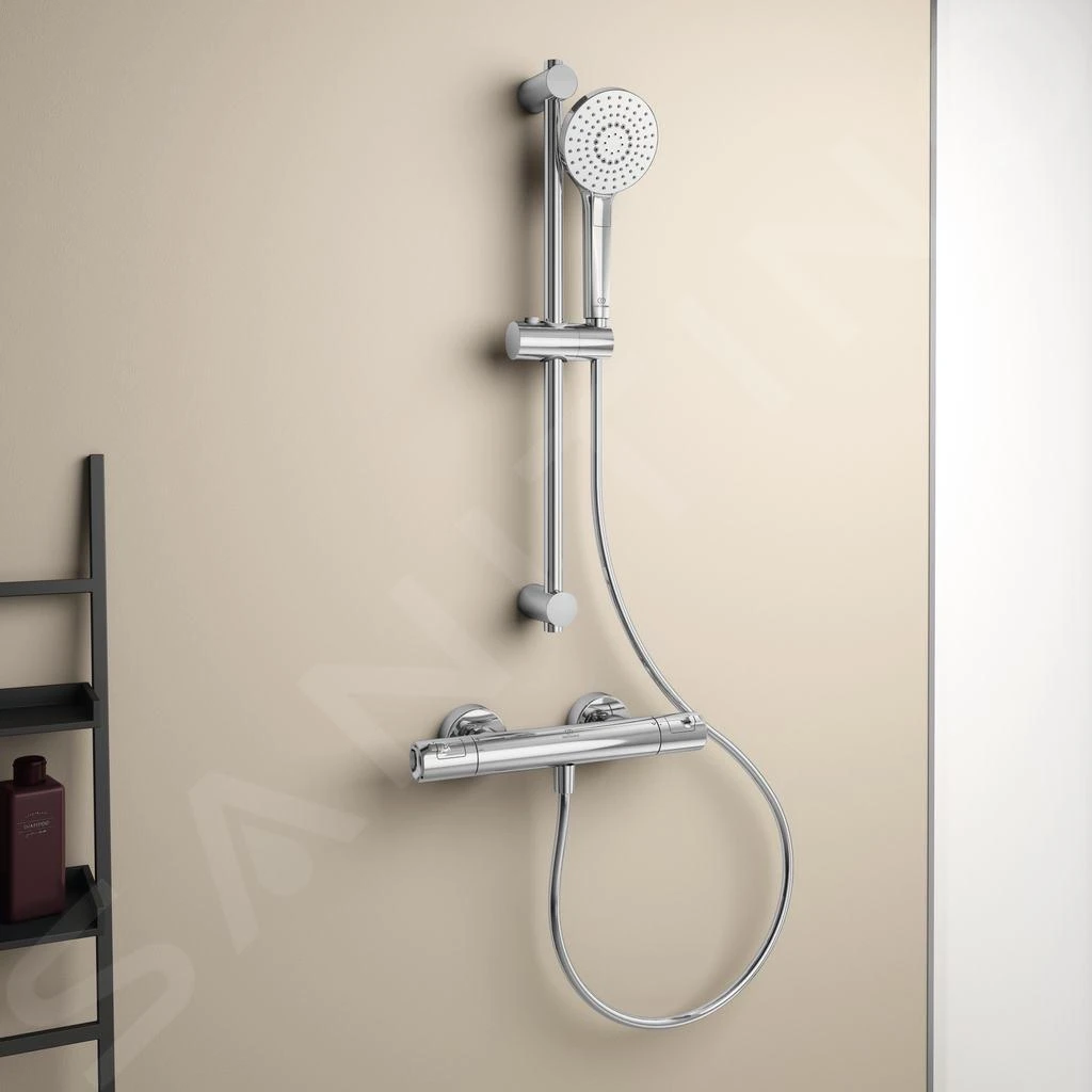 Ideal Standard CeraTherm - T50 Doucheset Met Thermostaat, 3-jets, Chroom A7217AA - Afbeelding 3