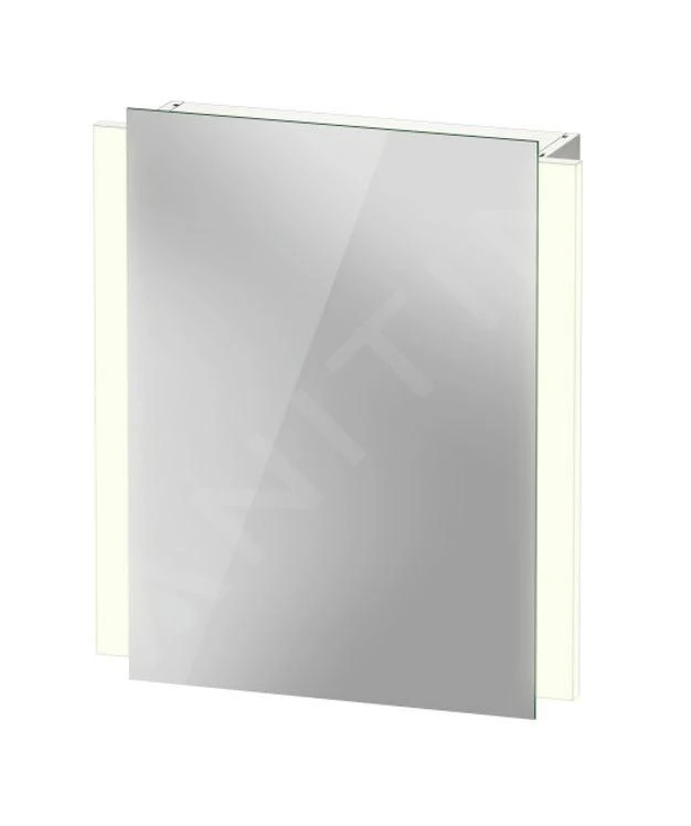 Duravit Ketho.2 - Spiegelkast Met LED Verlichting, 700x600x157 Mm, 1 Deur, Scharnieren Rechts K27135R00001000